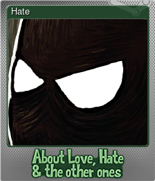 Series 1 - Card 3 of 5 - Hate