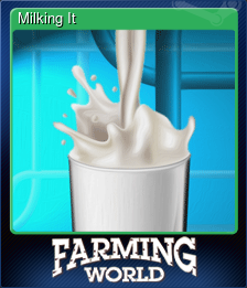 Series 1 - Card 2 of 6 - Milking It