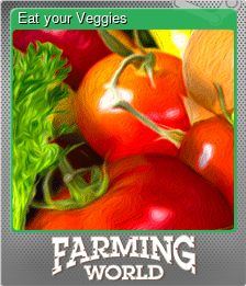 Series 1 - Card 5 of 6 - Eat your Veggies