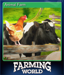 Series 1 - Card 3 of 6 - Animal Farm