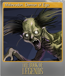 Series 1 - Card 2 of 7 - Malevodon, Demon of Ego