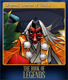Series 1 - Card 5 of 7 - Dharma, Demon of Tricks