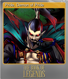 Series 1 - Card 6 of 7 - Pride, Demon of Pride