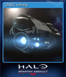 Series 1 - Card 6 of 6 - UNSC Infinity