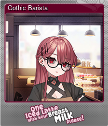 Series 1 - Card 2 of 6 - Gothic Barista