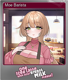 Series 1 - Card 3 of 6 - Moe Barista