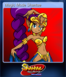 Series 1 - Card 1 of 12 - Magic Mode Shantae