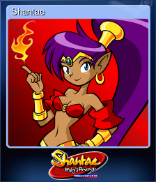 Series 1 - Card 7 of 12 - Shantae