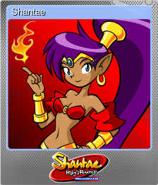 Series 1 - Card 7 of 12 - Shantae