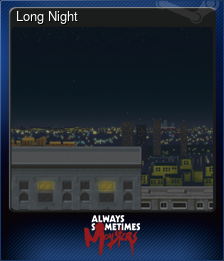 Series 1 - Card 3 of 5 - Long Night