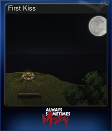 Series 1 - Card 1 of 5 - First Kiss