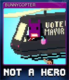 Series 1 - Card 3 of 9 - BUNNYCOPTER