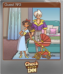 Series 1 - Card 3 of 10 - Guest №3