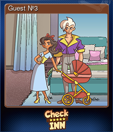 Series 1 - Card 3 of 10 - Guest №3