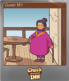 Series 1 - Card 1 of 10 - Guest №1