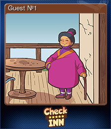 Series 1 - Card 1 of 10 - Guest №1