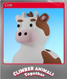 Series 1 - Card 2 of 6 - Cow