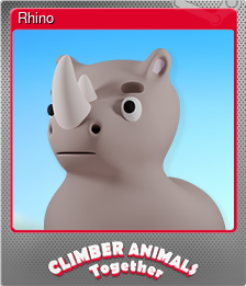 Series 1 - Card 5 of 6 - Rhino