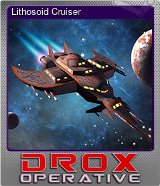 Series 1 - Card 8 of 11 - Lithosoid Cruiser