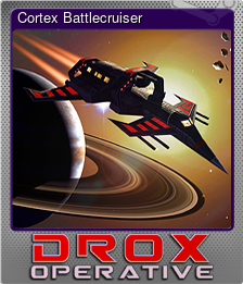 Series 1 - Card 2 of 11 - Cortex Battlecruiser