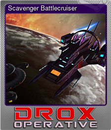 Series 1 - Card 11 of 11 - Scavenger Battlecruiser