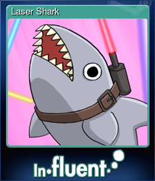 Series 1 - Card 11 of 15 - Laser Shark