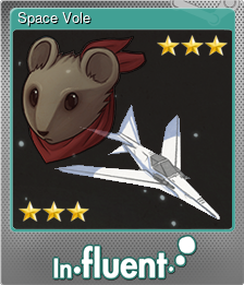 Series 1 - Card 4 of 15 - Space Vole