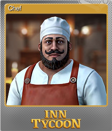 Series 1 - Card 4 of 8 - Chef