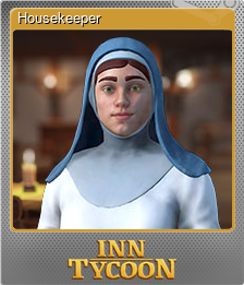 Series 1 - Card 5 of 8 - Housekeeper