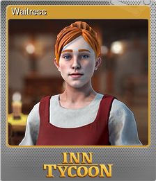 Series 1 - Card 6 of 8 - Waitress