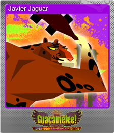 Series 1 - Card 3 of 8 - Javier Jaguar