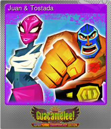 Series 1 - Card 1 of 8 - Juan & Tostada