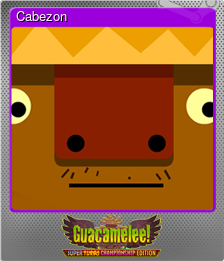 Series 1 - Card 5 of 8 - Cabezon