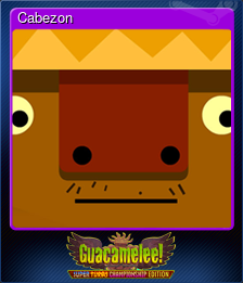 Series 1 - Card 5 of 8 - Cabezon