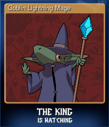 Series 1 - Card 2 of 15 - Goblin Lightning Mage