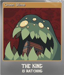 Series 1 - Card 14 of 15 - Green Slime