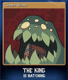 Series 1 - Card 14 of 15 - Green Slime