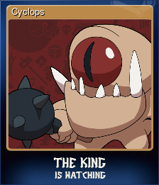 Series 1 - Card 5 of 15 - Cyclops