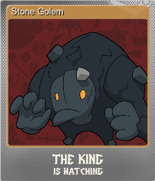Series 1 - Card 9 of 15 - Stone Golem