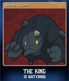 Series 1 - Card 9 of 15 - Stone Golem