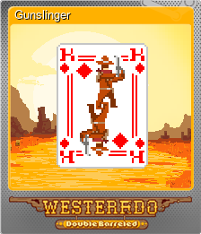 Series 1 - Card 1 of 6 - Gunslinger