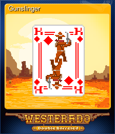 Series 1 - Card 1 of 6 - Gunslinger