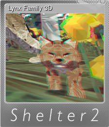 Series 1 - Card 1 of 5 - Lynx Family 3D