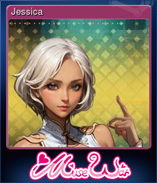 Series 1 - Card 2 of 9 - Jessica