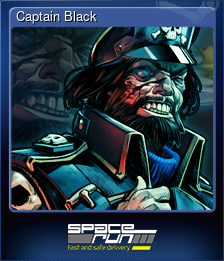 Series 1 - Card 4 of 7 - Captain Black