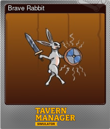 Series 1 - Card 1 of 8 - Brave Rabbit