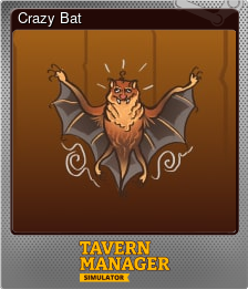 Series 1 - Card 2 of 8 - Crazy Bat