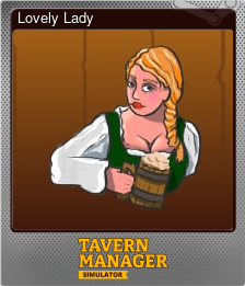 Series 1 - Card 8 of 8 - Lovely Lady