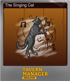 Series 1 - Card 5 of 8 - The Singing Cat