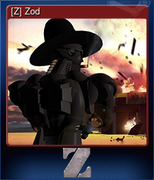 Series 1 - Card 11 of 11 - [Z] Zod